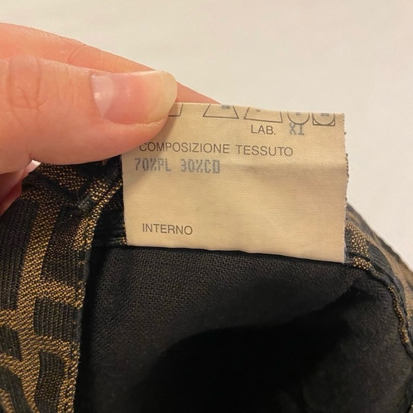 Vintage Fendi Zucca Skirt Size IT 44 - Picture 5 of 10